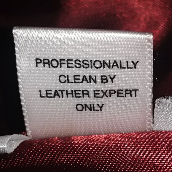 Ann Taylor ladies medium, rust colored suede leather w/satin lining, 3 button up - Picture 5 of 5